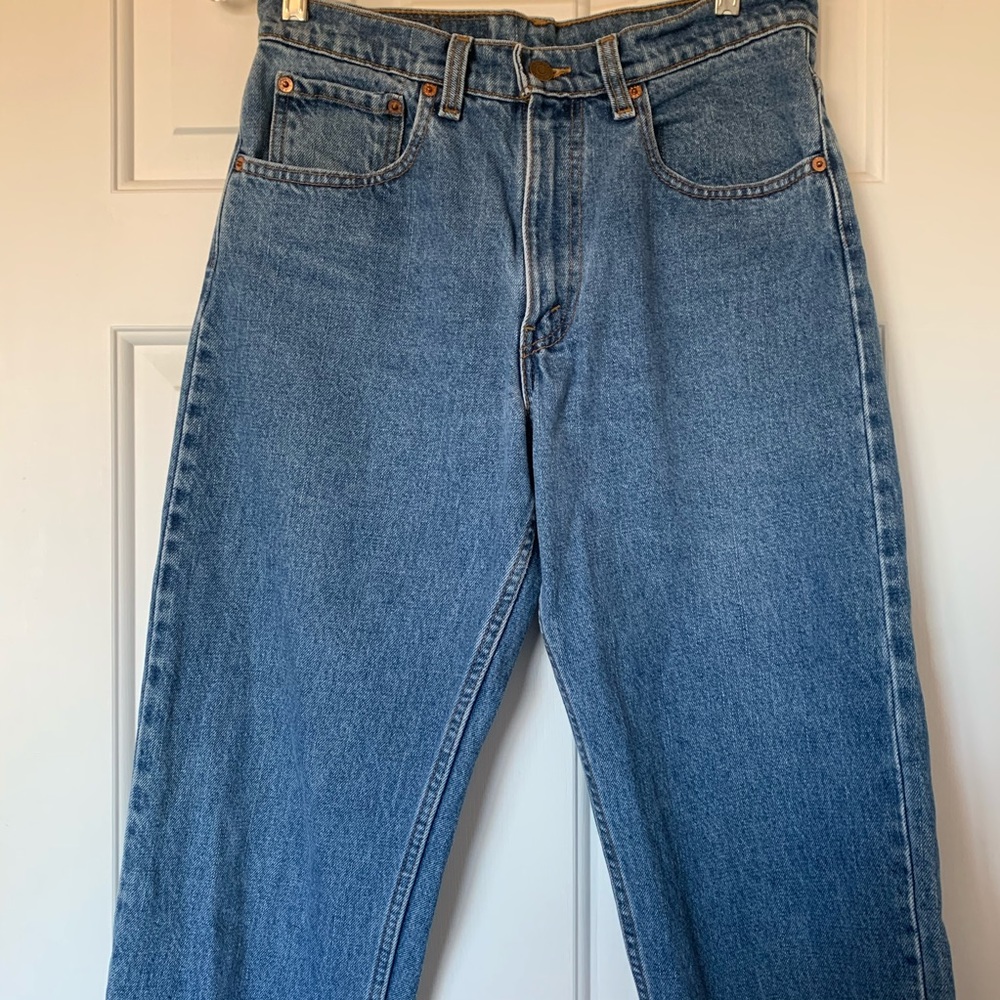 Blue Levi’s Mom/Dad Jeans
